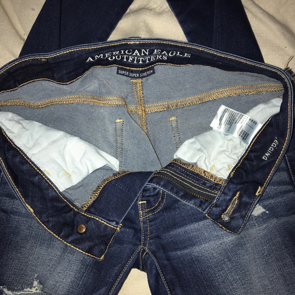 AE ripped jeans
